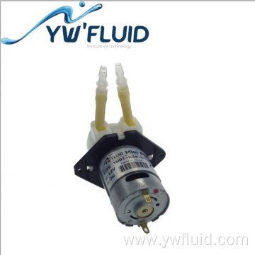 Dc micro liquid dosing pump head stepper motor